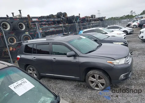 2012 Toyota Highlander Limited V6 from USA, damaged, VIN 5TDYK3EH9CS066254